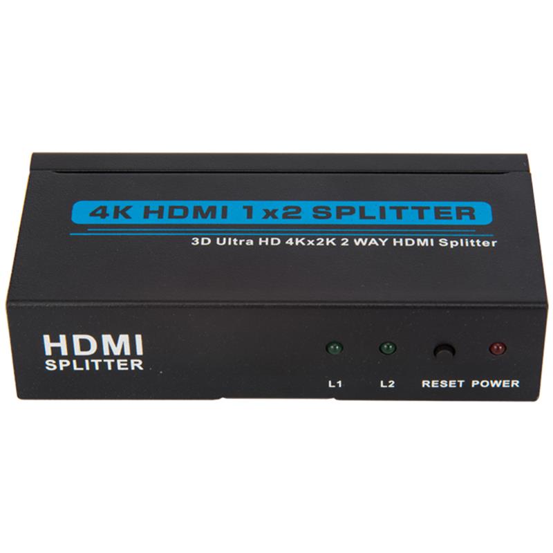 V1.4 2 θύρες HDMI 1x2 Splitter 3D Ultra HD 4Kx2K / 30Hz