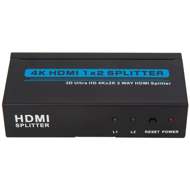 V1.4 2 θύρες HDMI 1x2 Splitter 3D Ultra HD 4Kx2K \/ 30Hz
