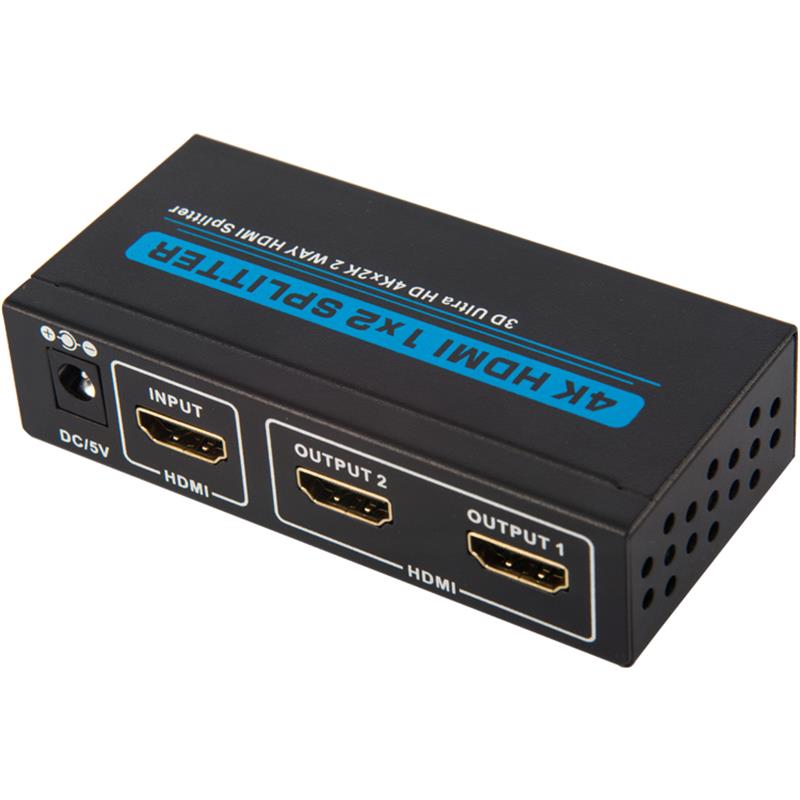 V1.4 2 θύρες HDMI 1x2 Splitter 3D Ultra HD 4Kx2K \/ 30Hz