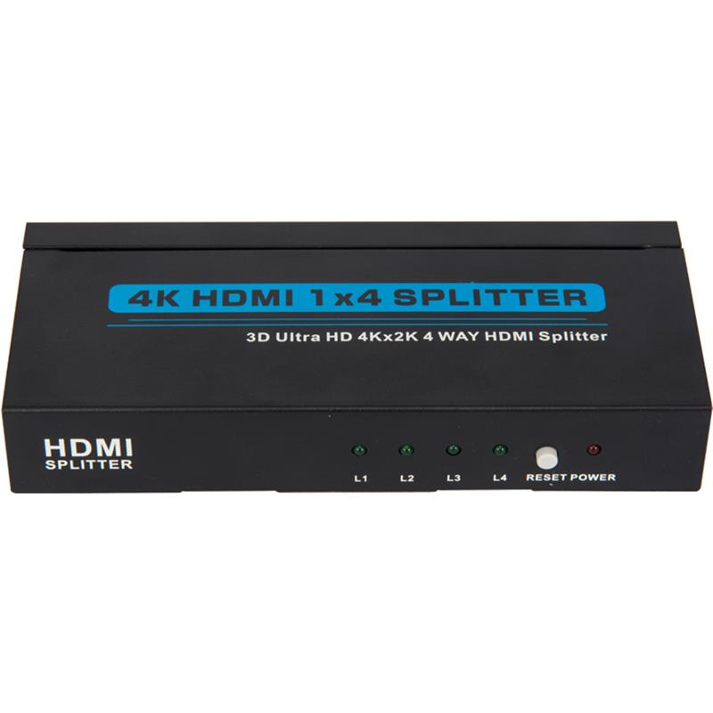 4K 4 θύρες HDMI 1x4 Υποστήριξη Splitter 3D Ultra HD 4Kx2K / 30Hz
