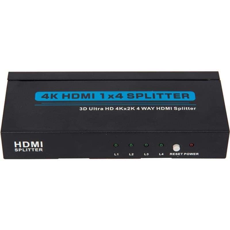 4K 4 θύρες HDMI 1x4 Υποστήριξη Splitter 3D Ultra HD 4Kx2K \/ 30Hz