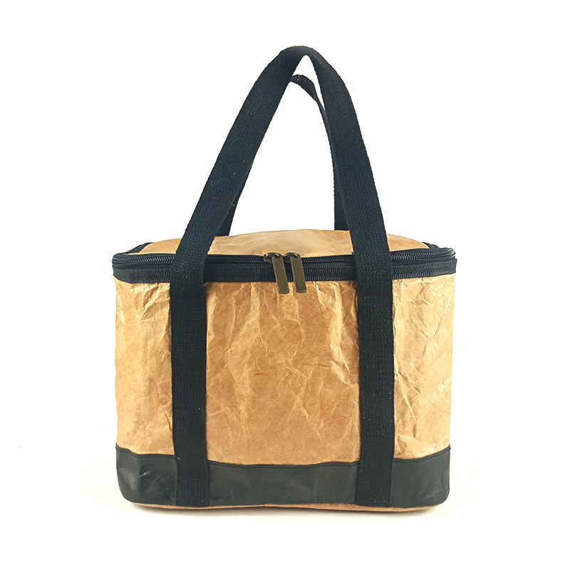 SGC28 Custom Dupont Tyvek αδιάβροχο μονωμένο χαρτί Tote Lunch Cooler τσάντα για συσκευασία τροφίμων πικνίκ