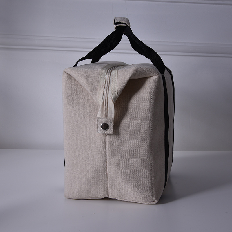 SGC39 ZP Heavy Duty Canvas Collapsible Insulated Shopping Group Cooler Bag for Frozen Seafood