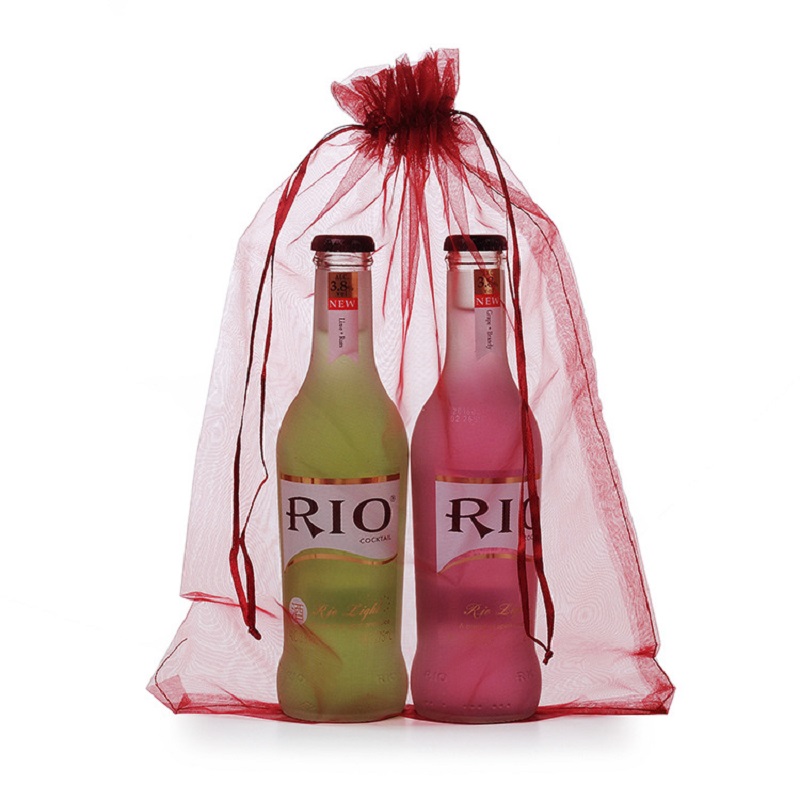 SGS48 Θήκη Οργάνωσης για Τσάντα για Συσκευασία Γάμου Τσάντα για Συσκευασία Δώρου Τσάντα για Τσάντα Organza για μπουκάλια κρασιού μπύρας