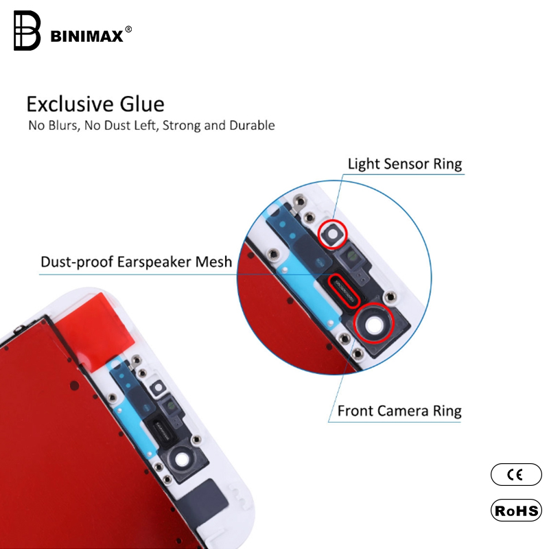 BINIMAX Μονάδες LCD για κινητά τηλέφωνα υψηλής διαμόρφωσης για ip 7