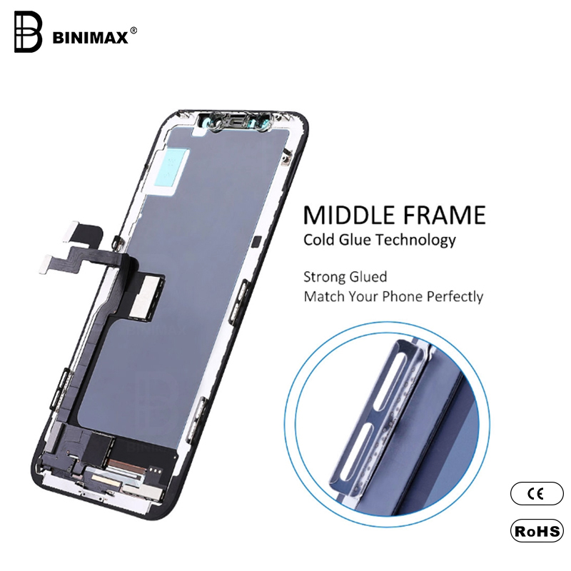 BINIMAX FHD Οθόνη LCD LCD για κινητά τηλέφωνα για ip X