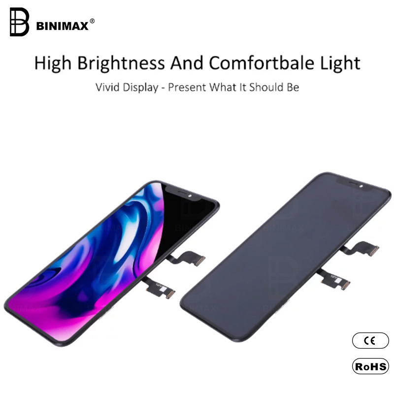 BINIMAX μεγάλης απογραφής φορητών συσκευών απεικόνισης κινητών τηλεφώνων LCD για το ip XSMAS