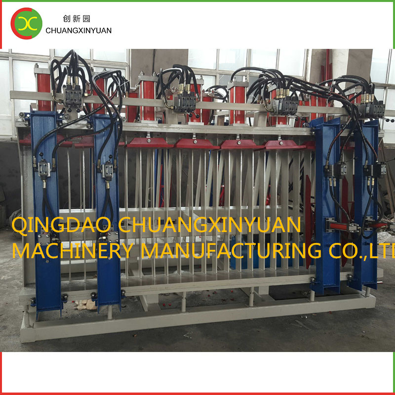 Μηχανή υδραυλικού σφιγκτήρα υδραυλικού φορέα διπλής όψης (τύπος συρόμενης πόρτας)