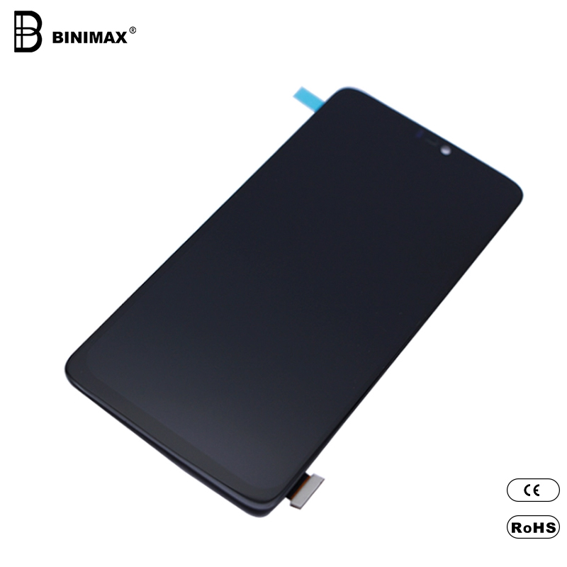 Οθόνες οθόνης SmartPhone LCD BINIMAX οθόνη για το ONE PLUS 6 κινητό τηλέφωνο