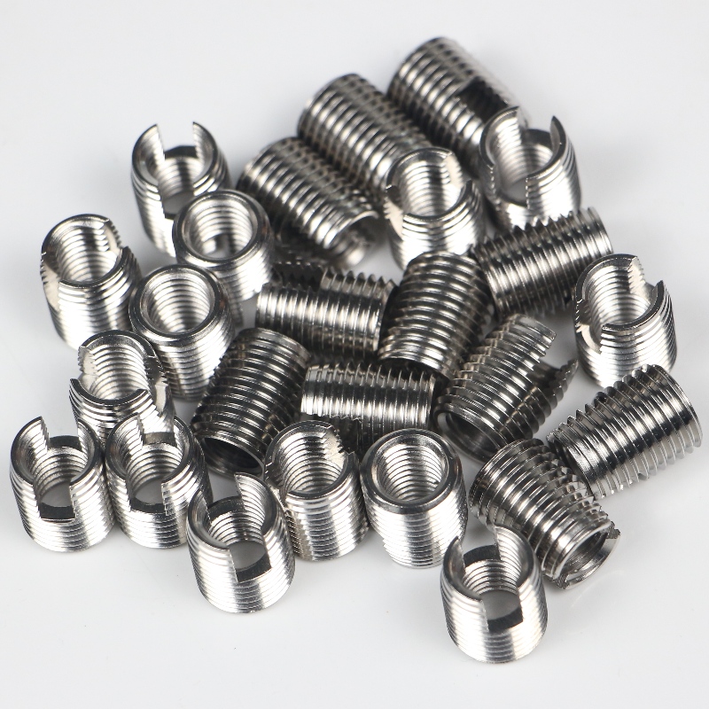 302 000 200.500 302 M20 * 2.5 * 26 * 1.5 * 27L αυτοκόλλητες εισαγωγές κλωστών με σχισμή κοπής