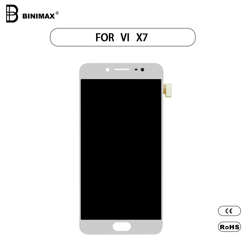 Συσκευασία οθόνης LCT κινητής τηλεφωνίας BINIMAX για το VIVO X7