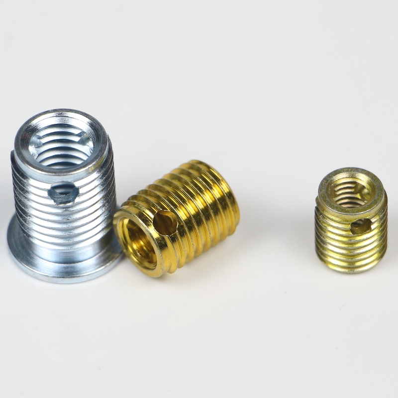 308 000 080.500 308 M8 * 1.25 * 12 * 1.5 * 14L αυτοκόλλητα ένθετα με 3 οπές χωρίς φτερά 500K αποθέματος