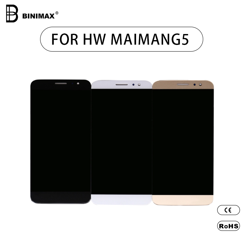 Οθόνη TFT LCD κινητού τηλεφώνου Οθόνη συναρμολόγησης για HW maimang 5