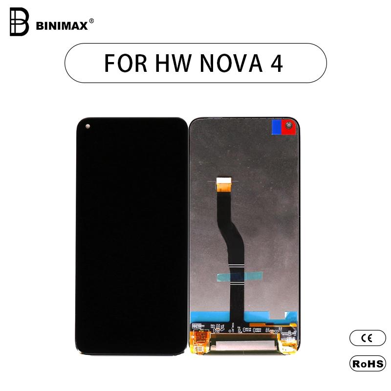 Οθόνη BINIMAX κινητού τηλεφώνου οθόνη TFT LCD οθόνη συναρμολόγησης για HW nova 4