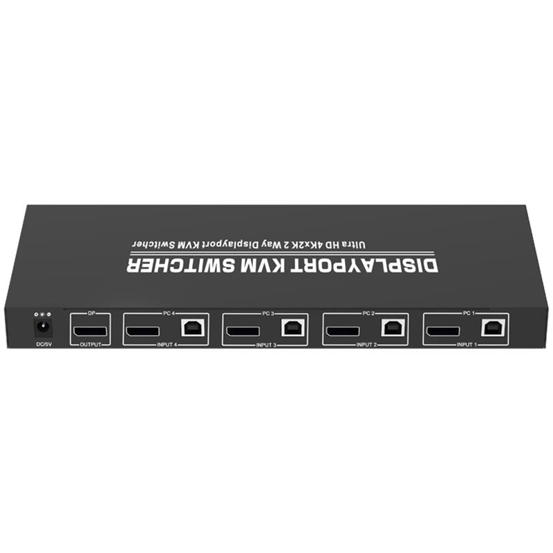 1.2 Υποστήριξη οθόνης KVM 4x1 Switcher 3D Ultra HD 4Kx2K @ 60Hz