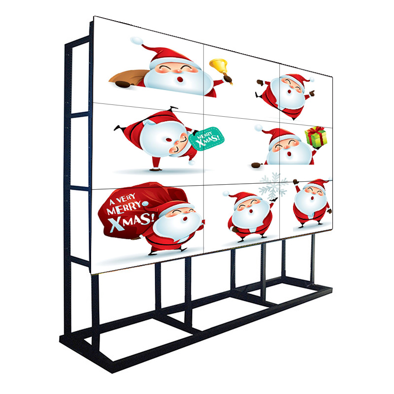 55 ιντσών 1,7 χιλιοστά bezel 500 NIT Οθόνη οθόνης οθόνης LCD οθόνης LCD για κεντρικό χειριστήριο, εμπορικό κέντρο και κατάστημα αλυσίδων