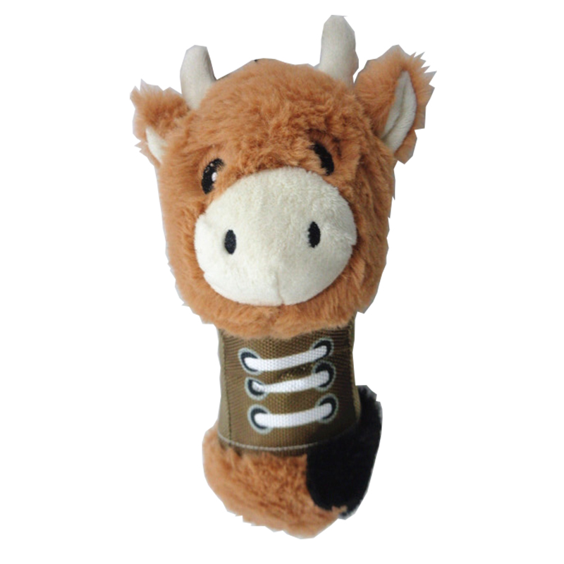 Μη τοξικό εργοστάσιο push petty dog cheught toy για πλάκα