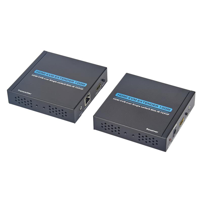 HDMI KVM extender 100m πάνω από ένα cat5e/6 Υποστήριξη Πλήρης HD 1080P