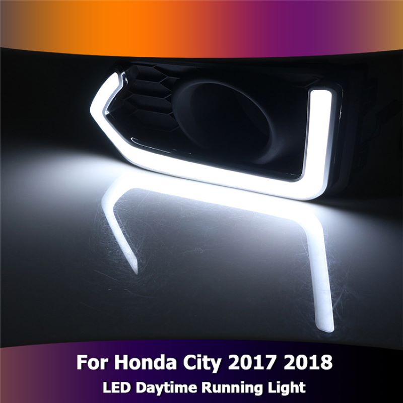 Φως ημέρας για την Honda City 2017~2017~2018,Foglop για την Honda City 2017~2018 DRL