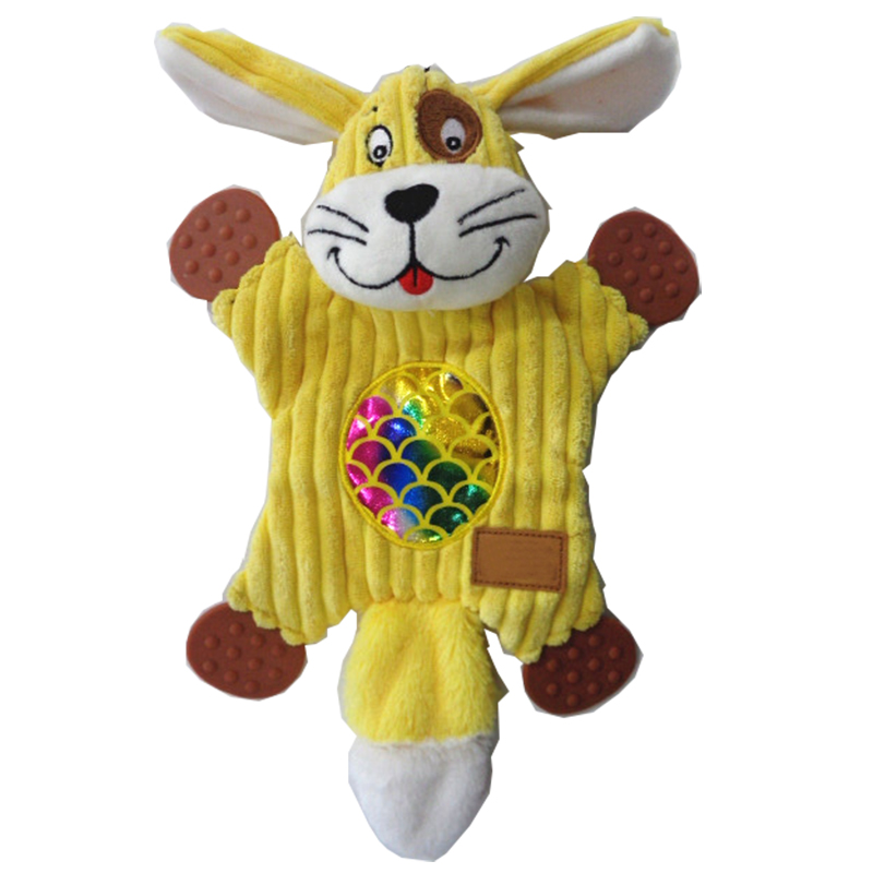 Factory Plush νέα κατοικίδιο σκυλί μασάει παιχνίδι με τρίξιμο