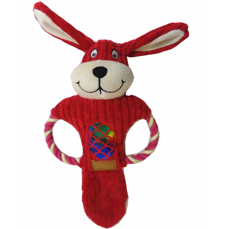 Υψηλής ποιότητας βελούδινο σκυλάκι παιχνιδιών σκυλάλης τσιγαρισμένο μασήστε το παιχνίδι για διασκέδαση