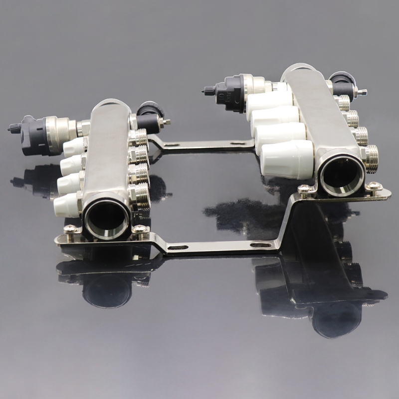 Υδραυλικές ufh 5 δρόμων ανοξείδωτο χάλυβα νερού υδρογόνου πολλαπλή θέρμανσης