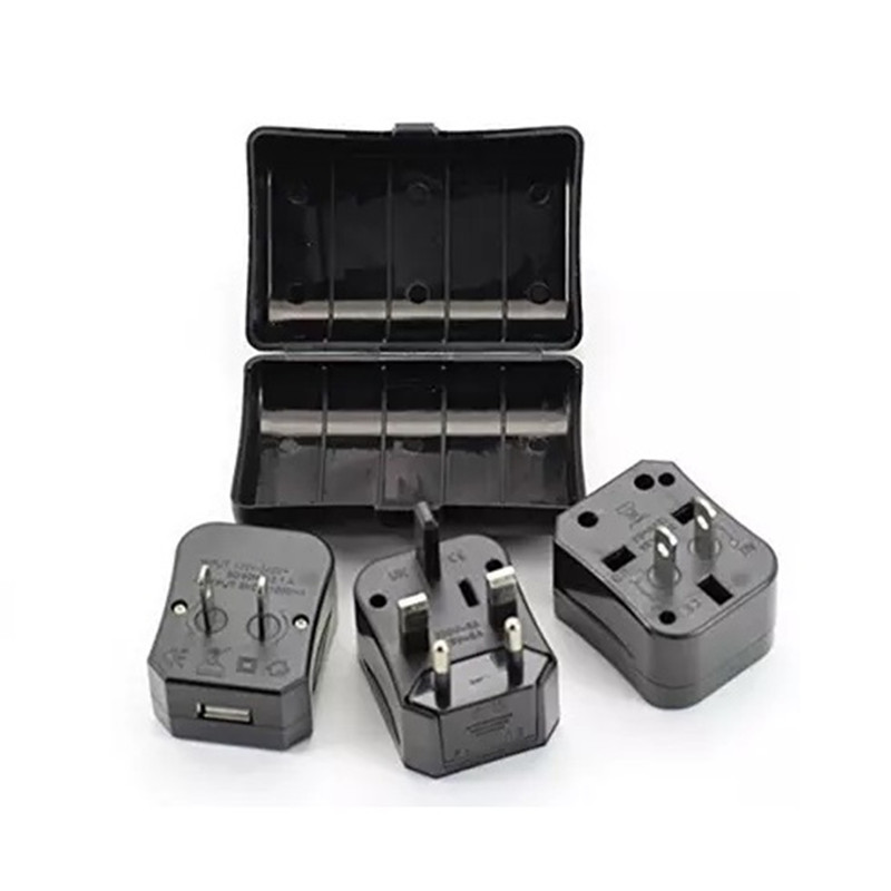 Δώρο γενεθλίων, δώρο προώθησης \/ γαμήλιο δώρο \/ δώρο δώρο επιχειρηματικό δώρο Dual USB έξυπνο βύσμα 4 σε 1 set δώρου προσαρμογέα ταξιδιού