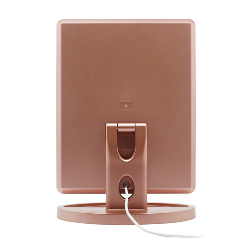 LED καθρέφτη μακιγιάζ υπνοδωμάτιο με φωτισμό φωτισμού 5X 7X μεγεθυντικό καθρέφτη