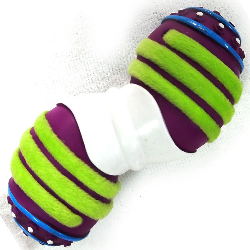 Δερμάτινο PVC σκυλί μασούν παιχνίδι βινυλίου κατοικίδιο ζώο παιχνίδι με πίπα για μάσημα