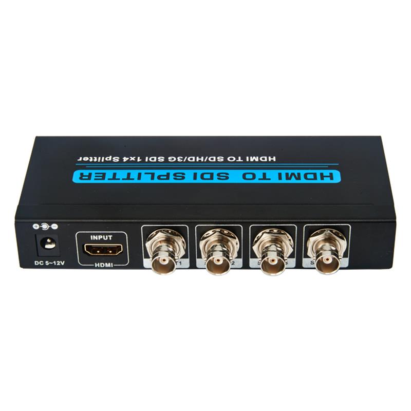 HDMI σε SD \/ HD \/ 3G SDI 1x4 SPLITTER Υποστήριξη 1080P