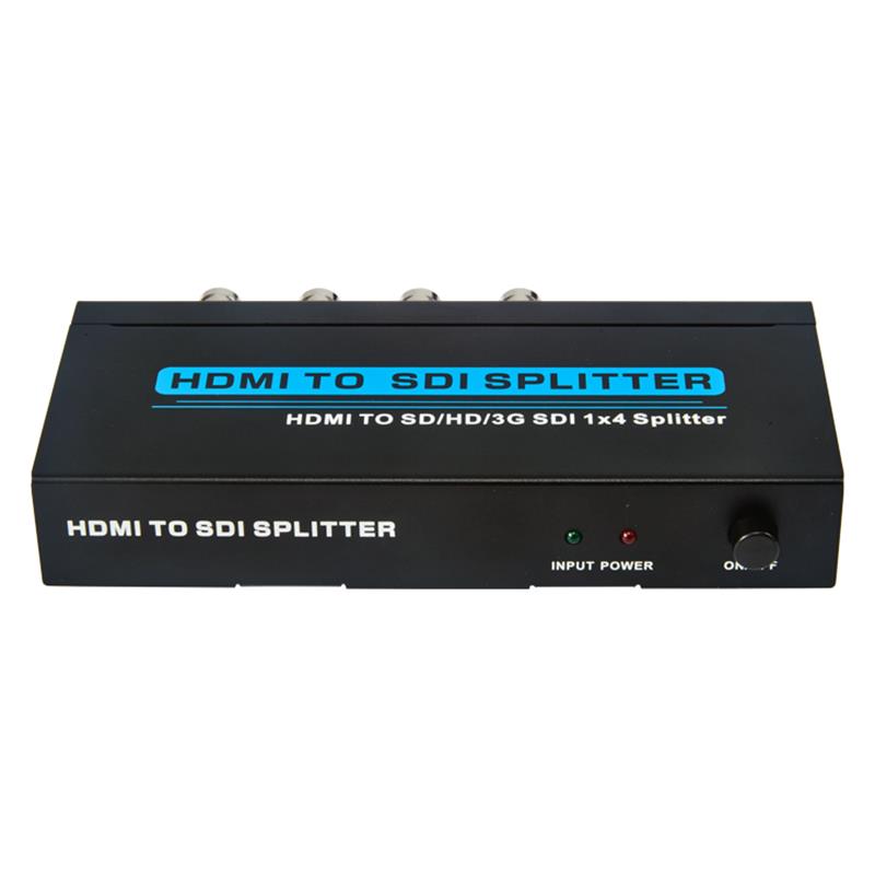 HDMI σε SD \/ HD \/ 3G SDI 1x4 SPLITTER Υποστήριξη 1080P