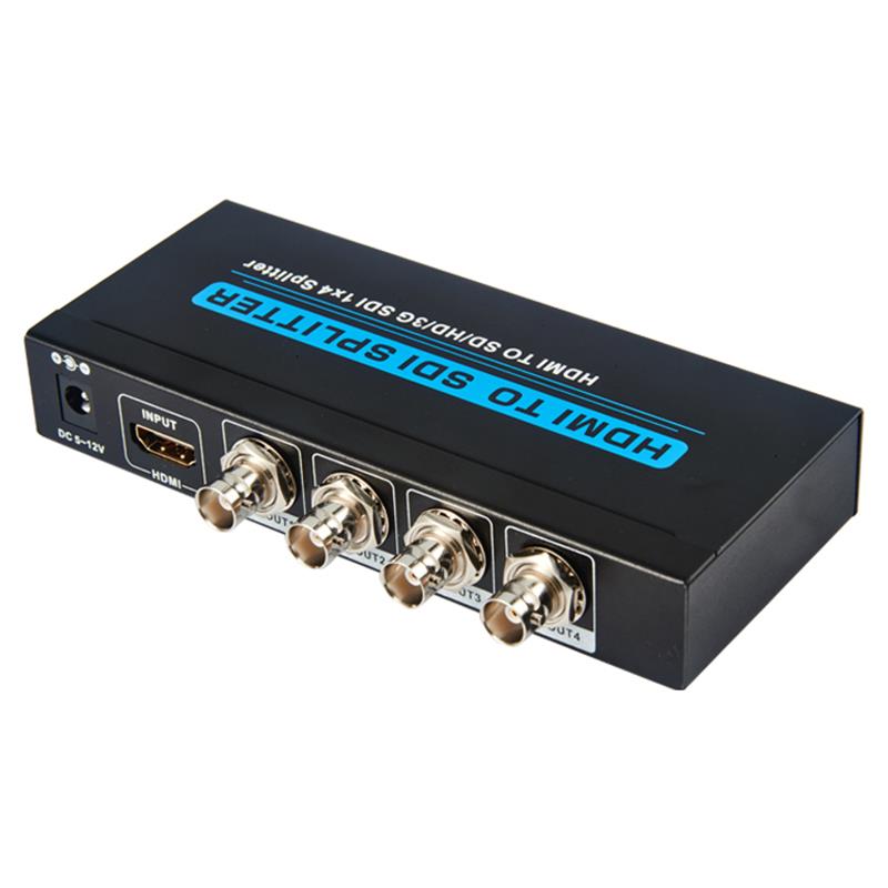 HDMI σε SD \/ HD \/ 3G SDI 1x4 SPLITTER Υποστήριξη 1080P