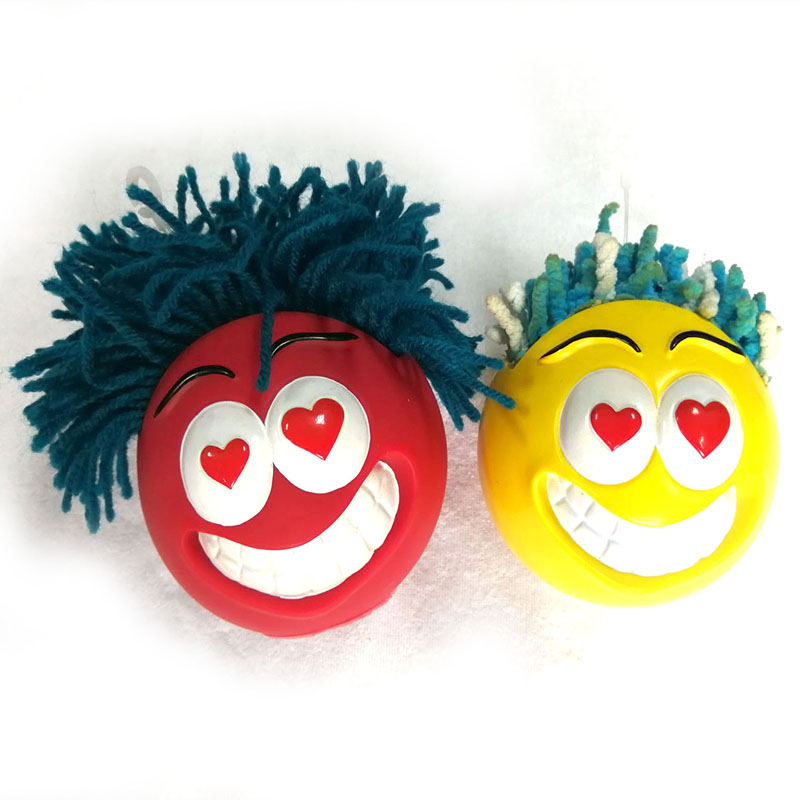 Αστεία παιχνίδι βινυλίου παιχνιδιού μεγάλου σκύλου PVC παιχνίδι μασάτε με τσιγαρόχαρτο