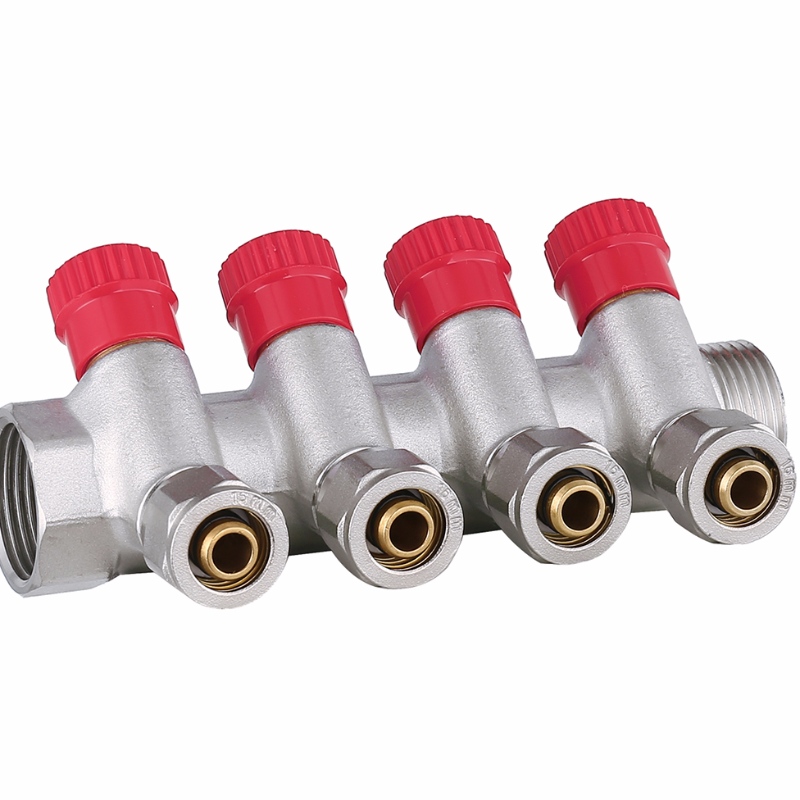 Ενδοδαπέδια θέρμανση με χυτό ορείχαλκο πολλαπλών πολλαπλών πολλαπλών θυρών