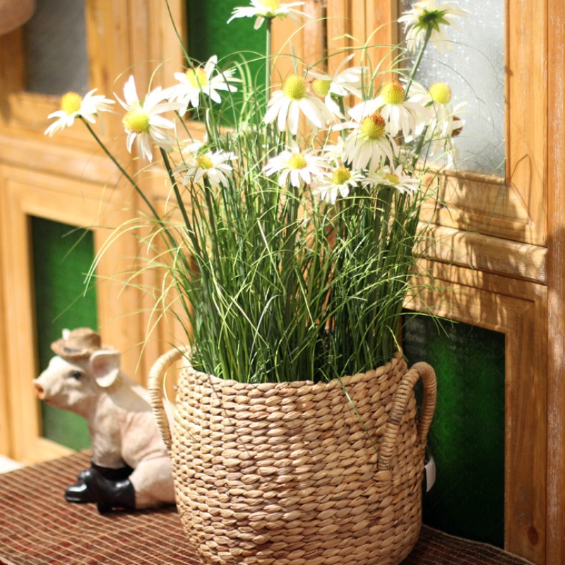 Καλάθι αποθήκευσης από άχυρο