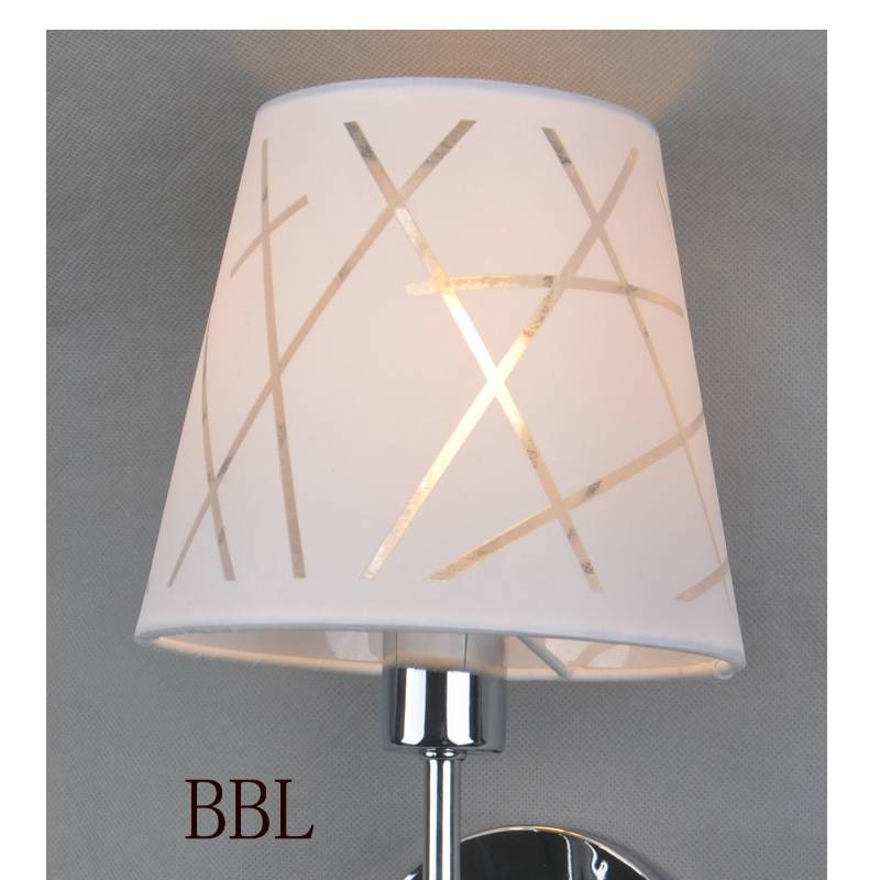 φανός τοίχου με απόχρωση από ύφασμα