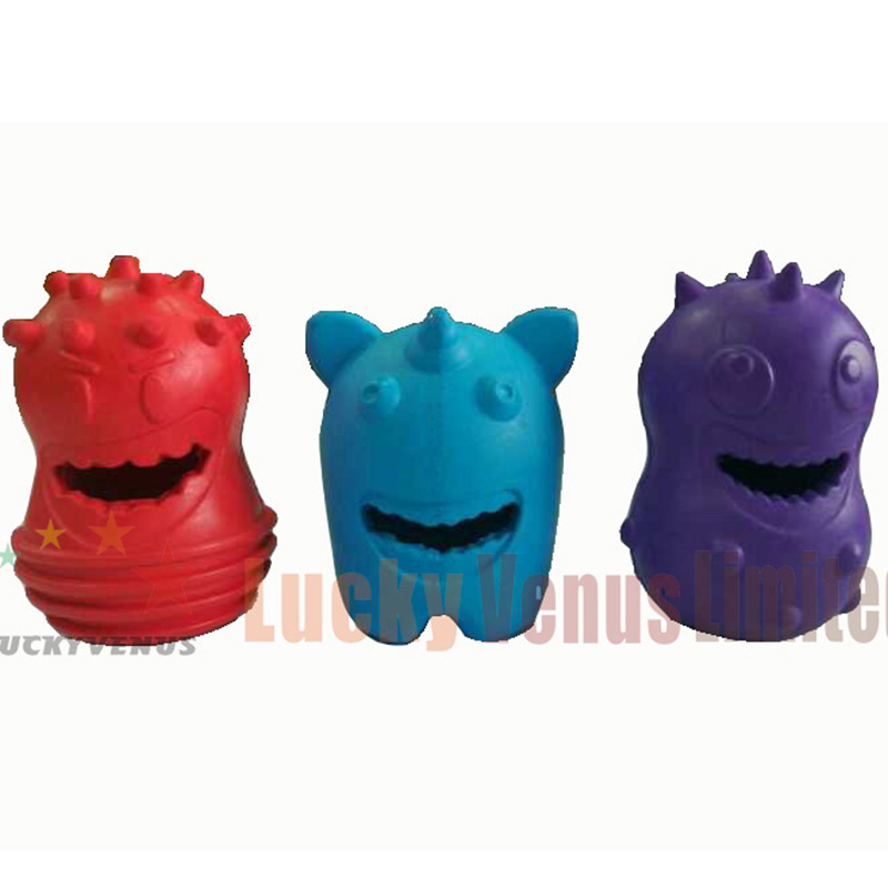 Εργοστάσιο σκυλιών καουτσούκ μάσημα παιχνίδι διανομέα τροφή για τα κατοικίδια αργά παιχνίδι τροφοδότη