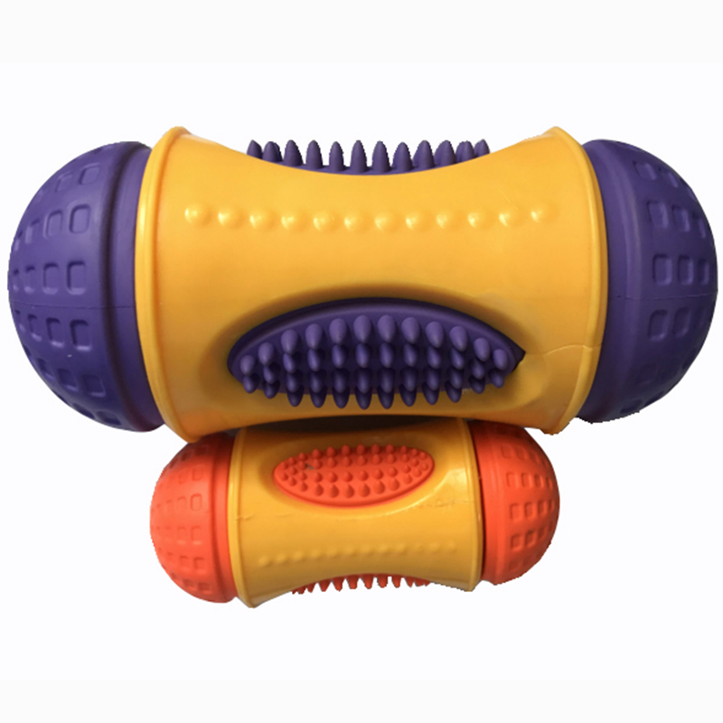 Μη τοξικό σκυλί από καουτσούκ μασάει παιχνίδι παιχνιδιών για τα κατοικίδια ζώα