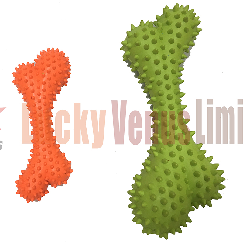 Καουτσούκ οστού σκύλου μασάτε παιχνίδι παιχνιδιών κατοικίδιων ζώων chiken οστών για δάγκωμα δάγκωμα