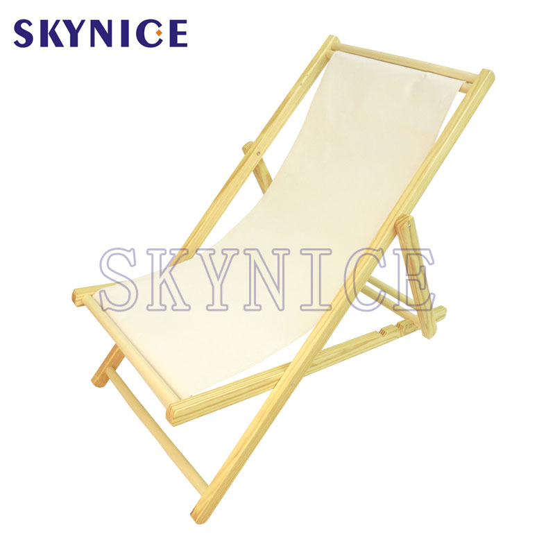 Προσαρμοσμένη αναδιπλούμενη αλιεία ξύλινη καρέκλα sling με LOGO