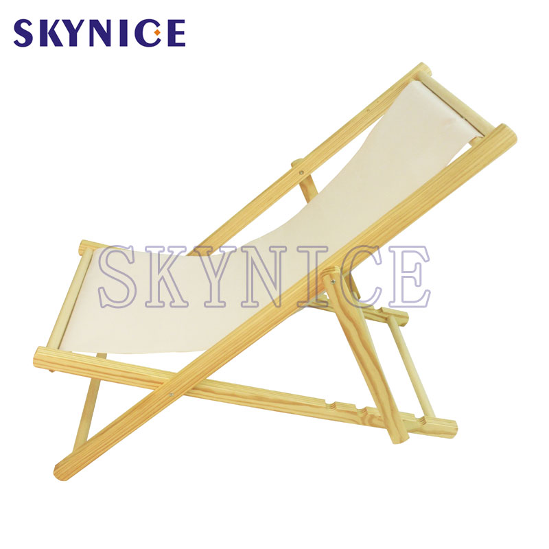 Προσαρμοσμένη αναδιπλούμενη αλιεία ξύλινη καρέκλα sling με LOGO