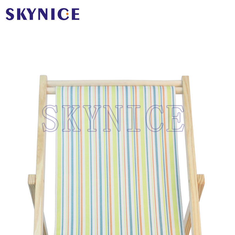 Πτυσσόμενη ξύλινη παραλία Sling Chair Chair