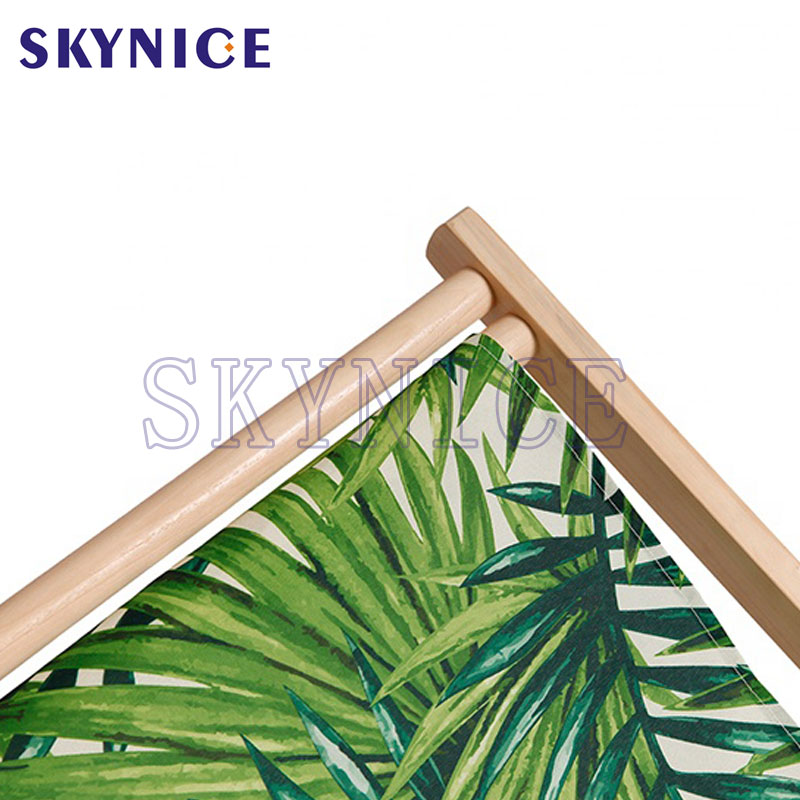 weather condition Fabric Wooden Folding Beach Char