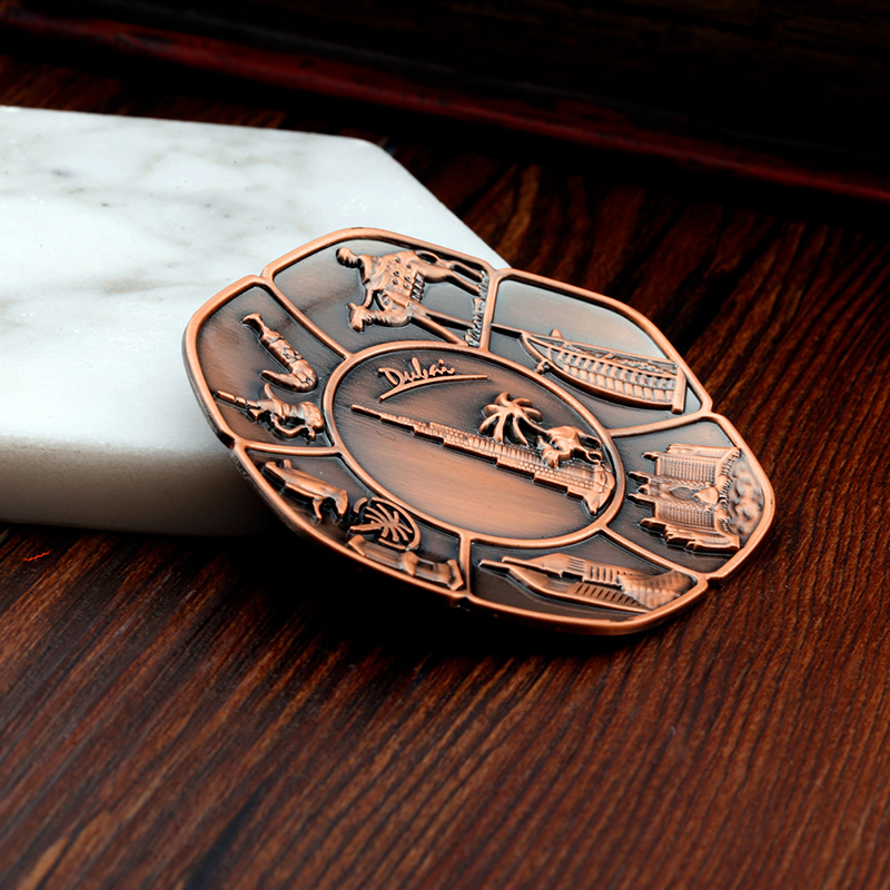 Μεταλλικός μαγνήτης ψυγείου σουβενίρ του Ντουμπάι