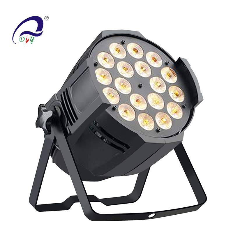 PL43 18pcs*5in1 RGBWA LED Aluminum Par Μπορεί να DJ Light