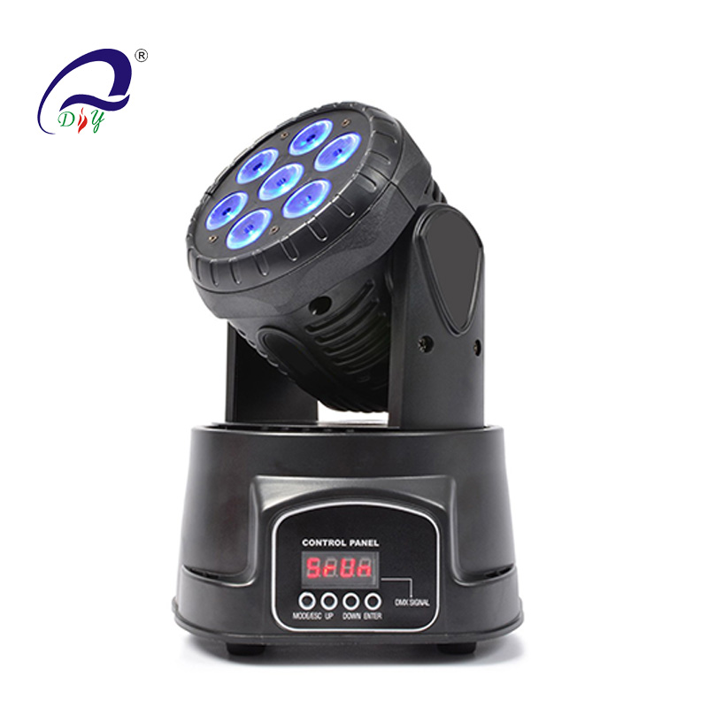 PL-14 7pcs*10W/15W LED Mini Wash Head Light