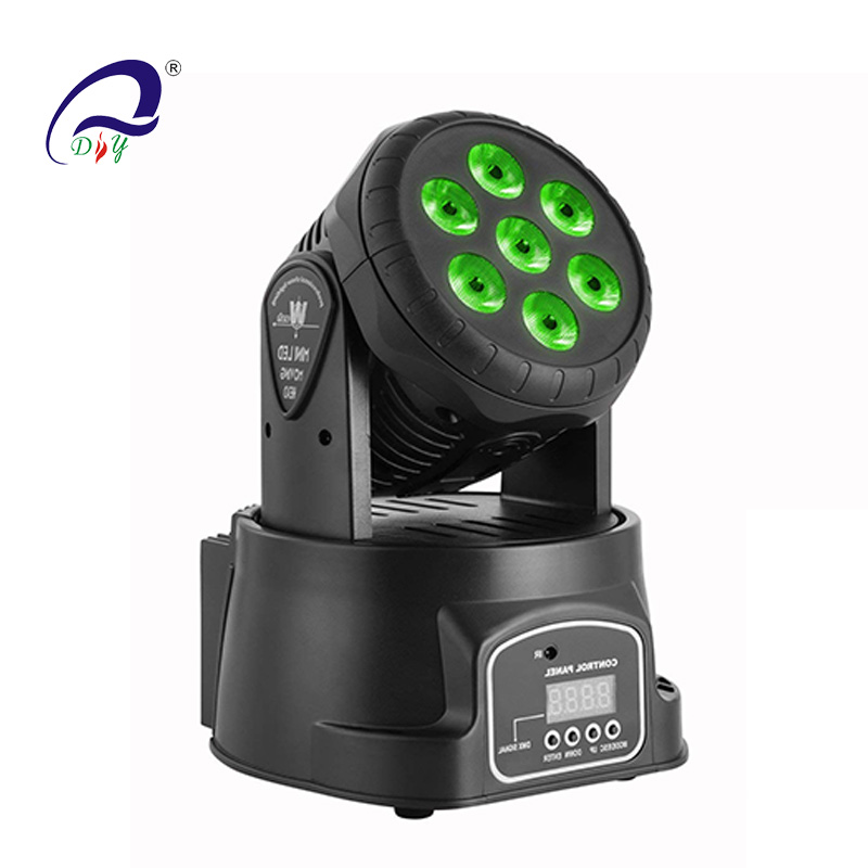 PL-14 7pcs*10W/15W LED Mini Wash Head Light
