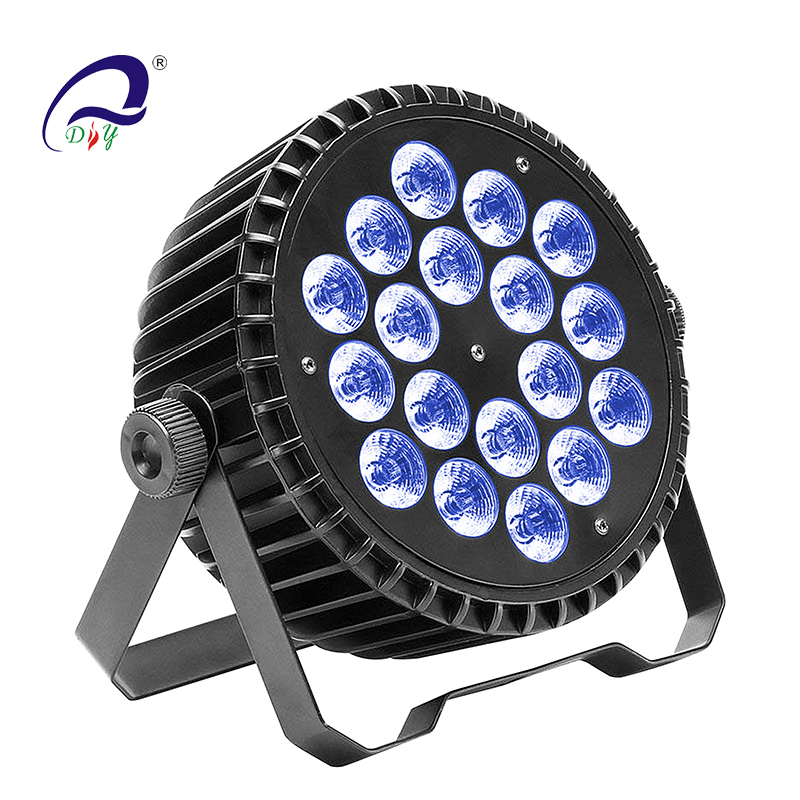 PL35 18PCS Silent Aluminum LED Wash Par club Light