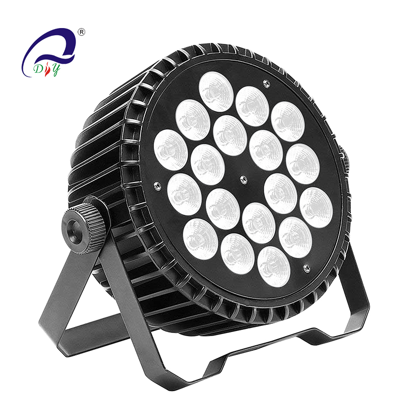 PL35 18PCS Silent Aluminum LED Wash Par club Light