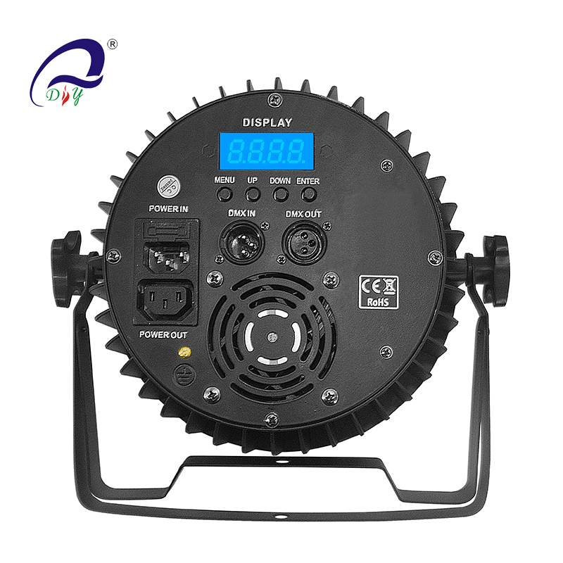 PL35 18PCS Silent Aluminum LED Wash Par club Light